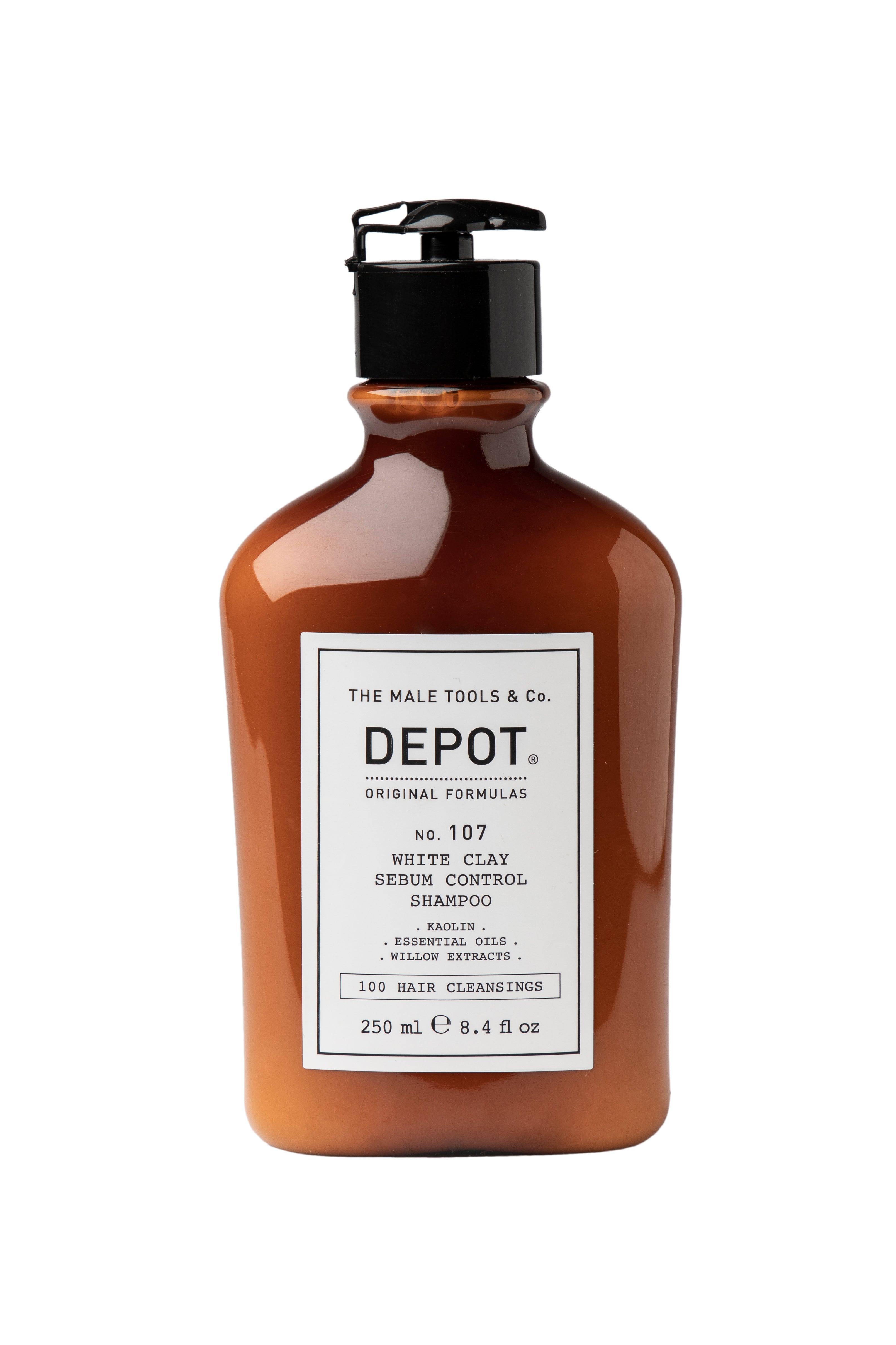 DEPOT 107 White Clay Sebum Control Shampoo