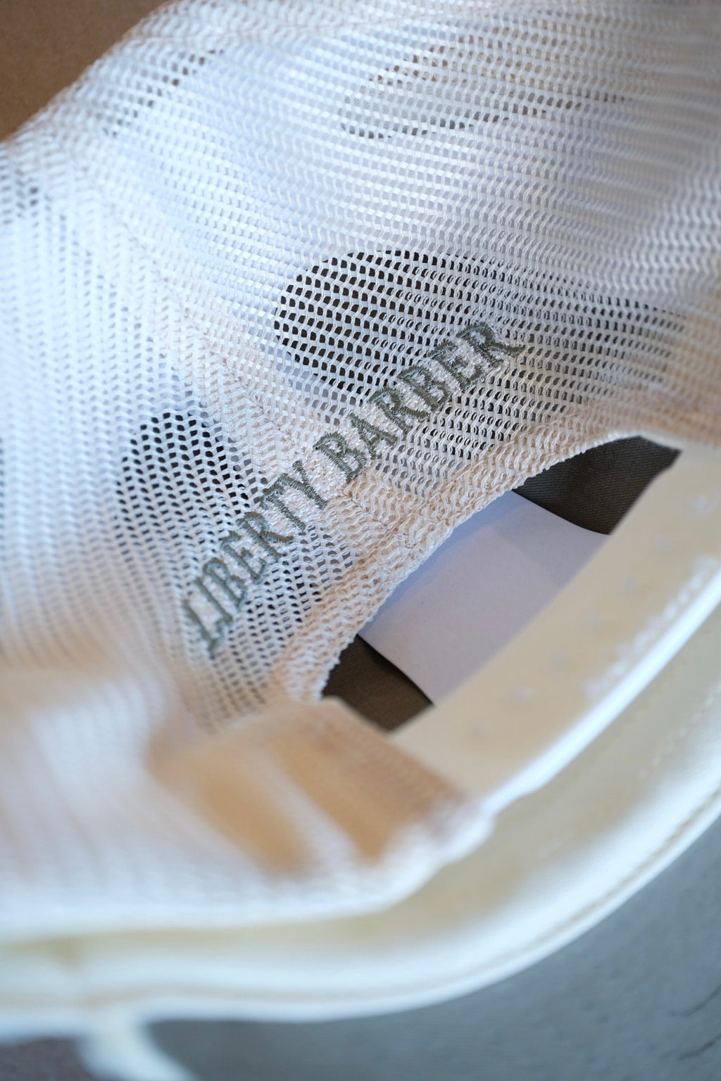 Liberty Barber - “L” Snapback (Light Loden/Cream)