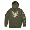 Liberty Eagle x Field Day Hoodie - Olive Green