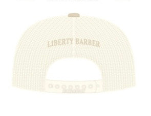 Liberty Barber - “L” Snapback (Tan/Sand/Cream)