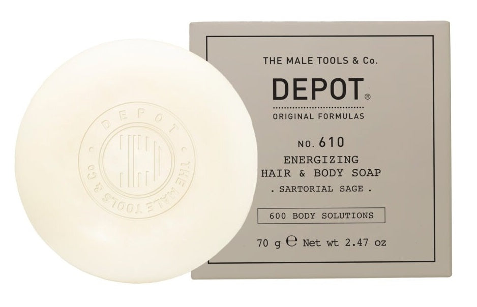 DEPOT 610 Energizing Hair & Body Bar-Sartorial Sage